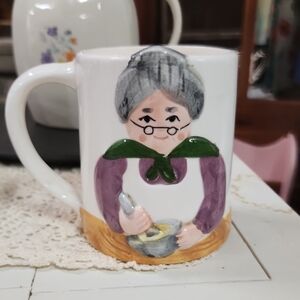 Hand-Painted Grandma Mug
